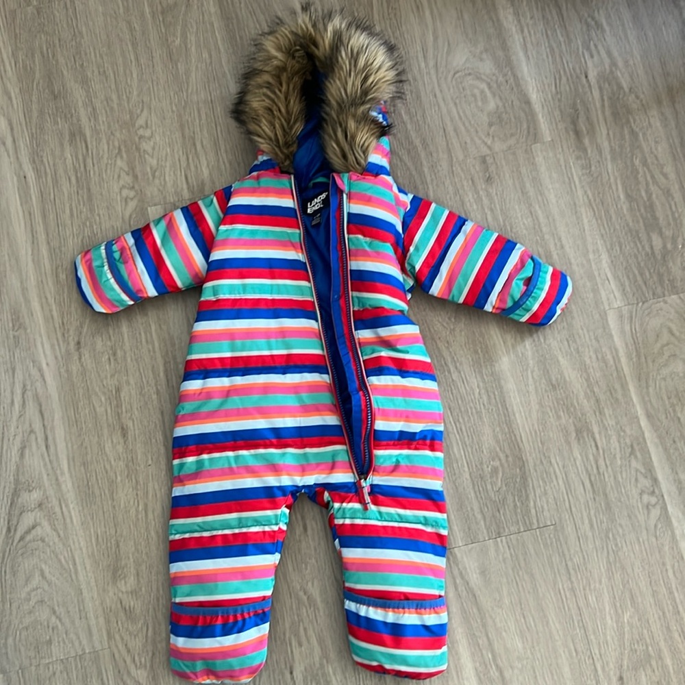Baby snowsuit- Lands End 6-12 month